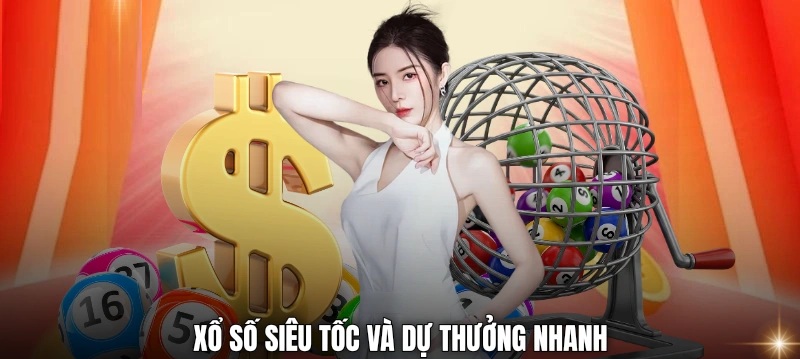 Xổ số siêu tốc và dự thưởng nhanh Xổ số Gem789
